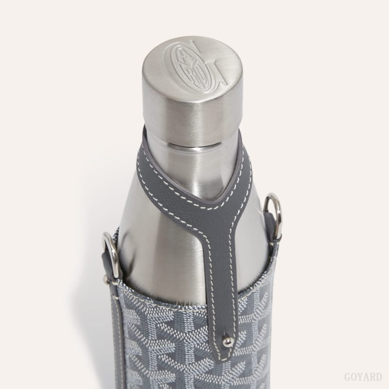 Goyard Yonne MM Case & Flask Grå | LWIJ2622