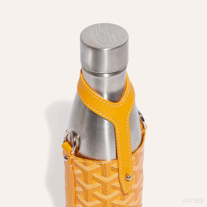 Goyard Yonne MM Case & Flask Gul | RXDE3037