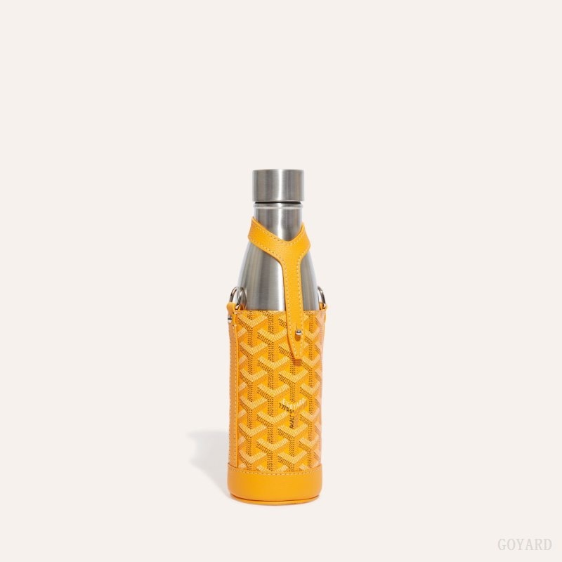 Goyard Yonne MM Case & Flask Gul | RXDE3037