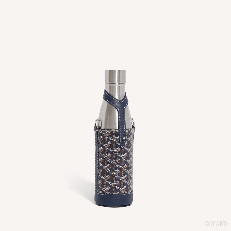 Goyard Yonne MM Case & Flask Marineblå Blå | GOIH3016