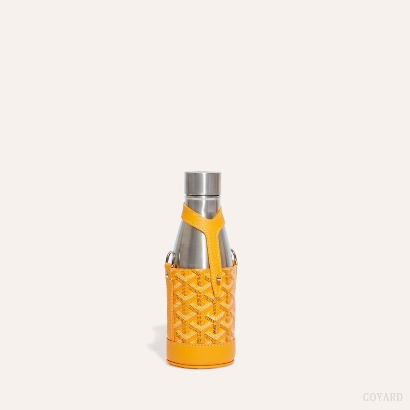 Goyard Yonne PM Case & Flask Gul | BIHK4879