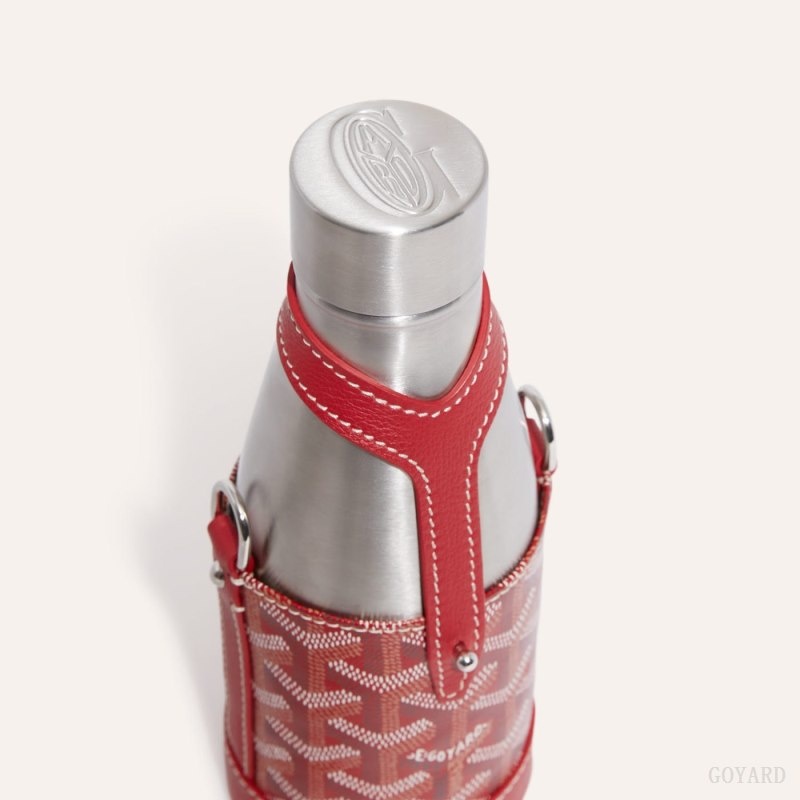 Goyard Yonne PM Case & Flask Rød | LGYE8587