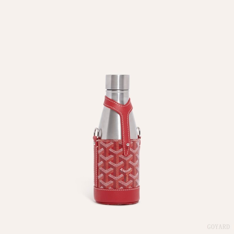 Goyard Yonne PM Case & Flask Rød | LGYE8587